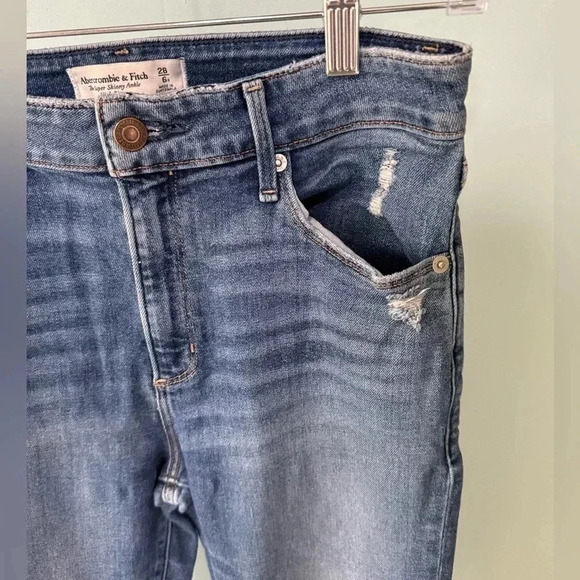 Abercrombie & Fitch super skinny ankle high rise - Picture 2 of 8